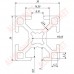 Станочный профиль 30х30 T-track Станочный профиль 30х30 T-track